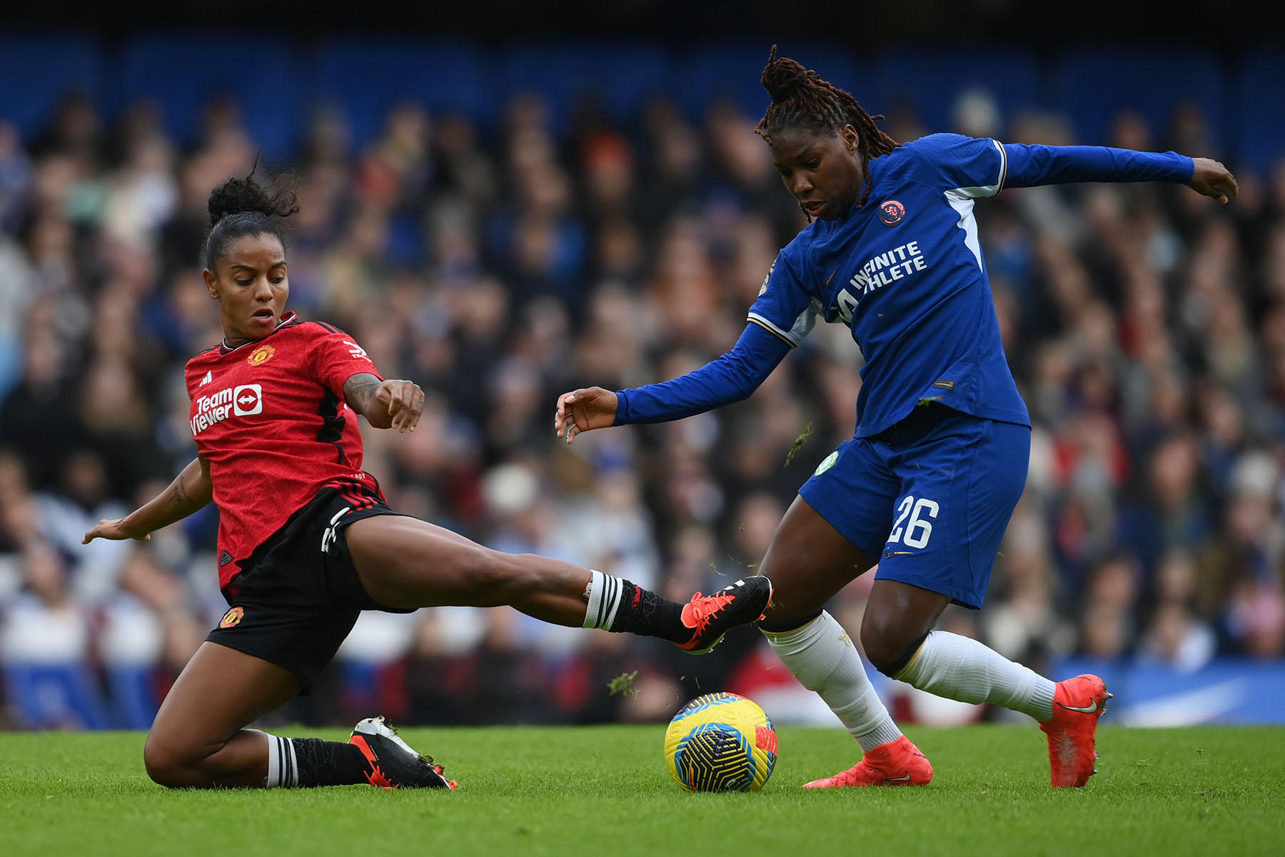 Geyse & Kadeisha Buchanan - Chelsea vs Manchester United Women's Super League