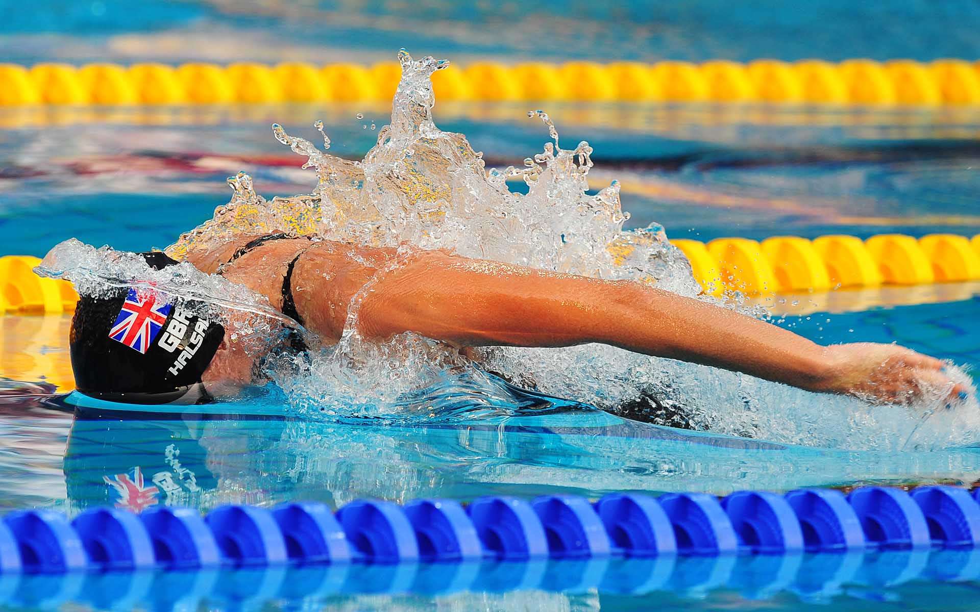 Fran Hallsall - Budapest European Swimming Championships