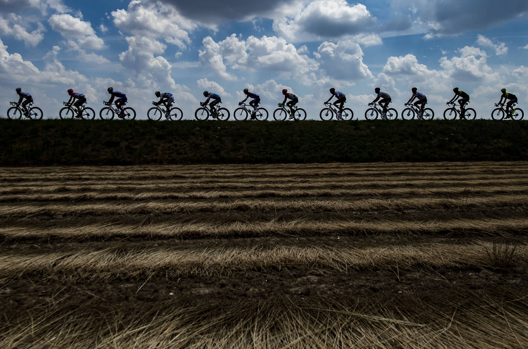 Tour de France 2018 - Stage Eight - The peloton rides during the stage