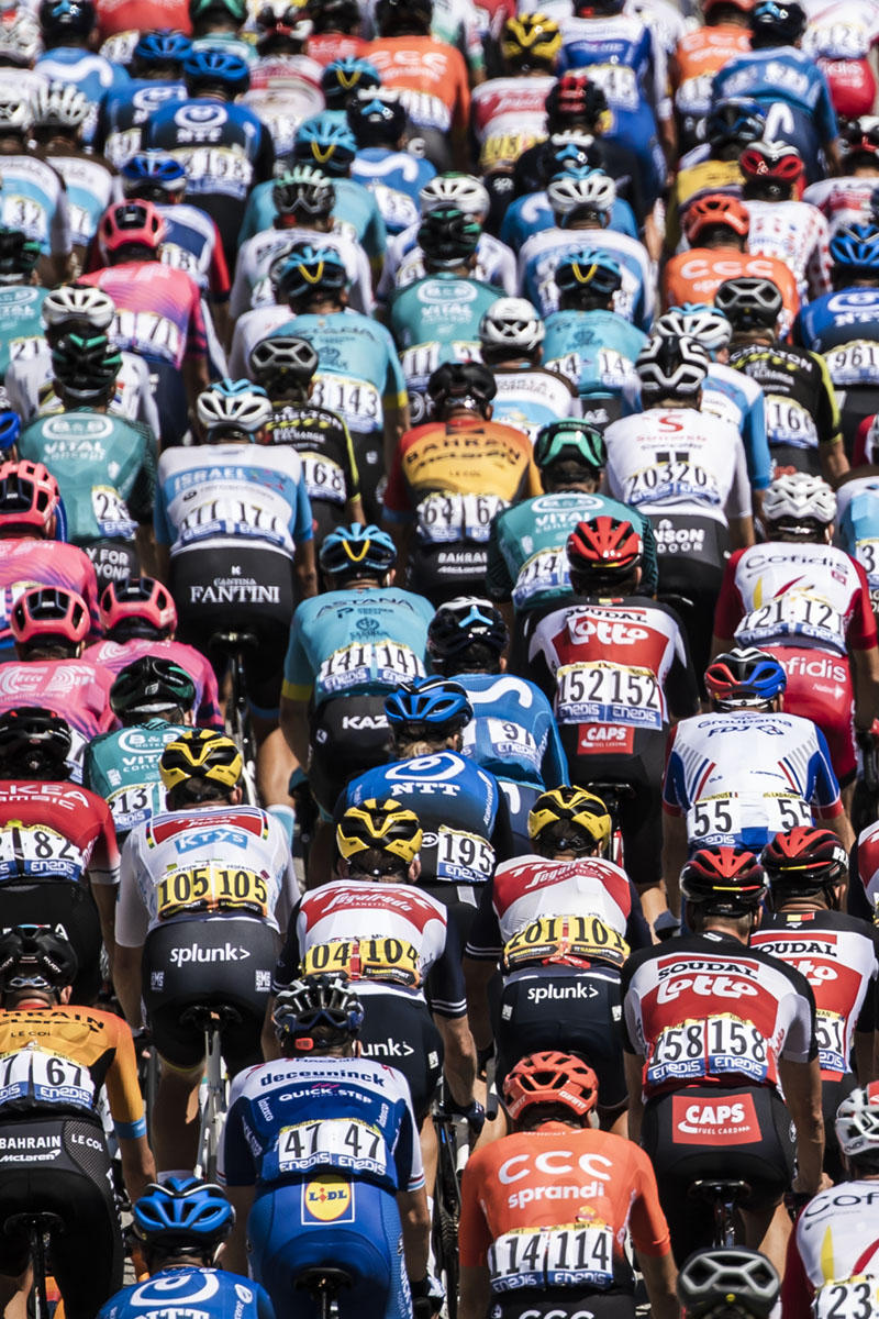 Tour de France 2020 - Stage Two - The peloton rides during the stage
