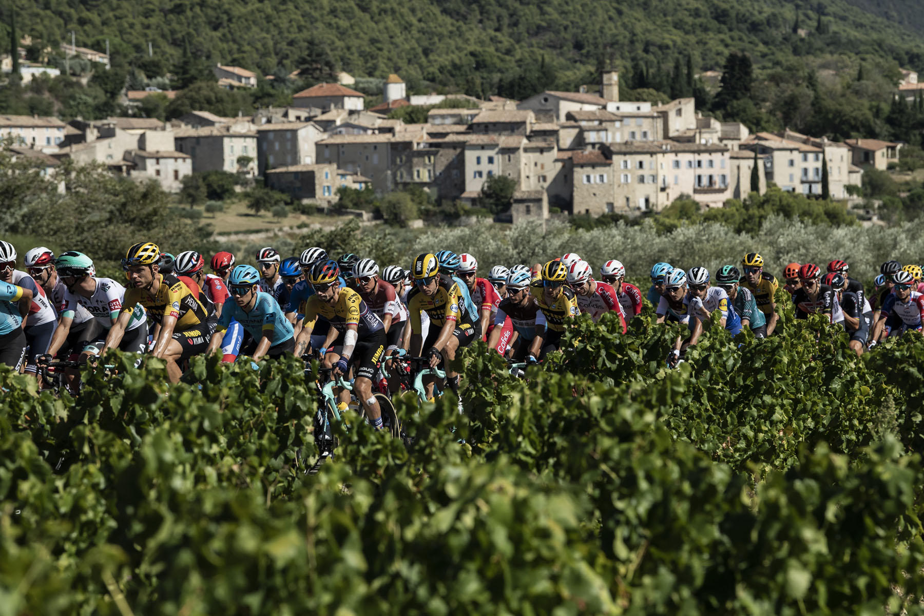 Tour de France 2020 - Stage Five - The peloton rides during the stage